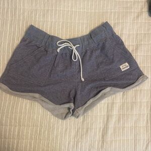 Tommy Hilfiger Blue Cotton Drawstring Shorts L